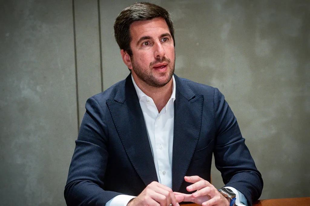 Enrique Riquelme, presidente de Cox, en la entrevista con EXPANSIÓN. JMCadenas