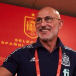 Luis de la Fuente antes de una rueda de prensa con la Selección Sub21 Europa Press